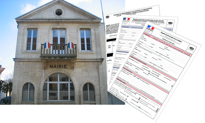 mairie papiers administratifs