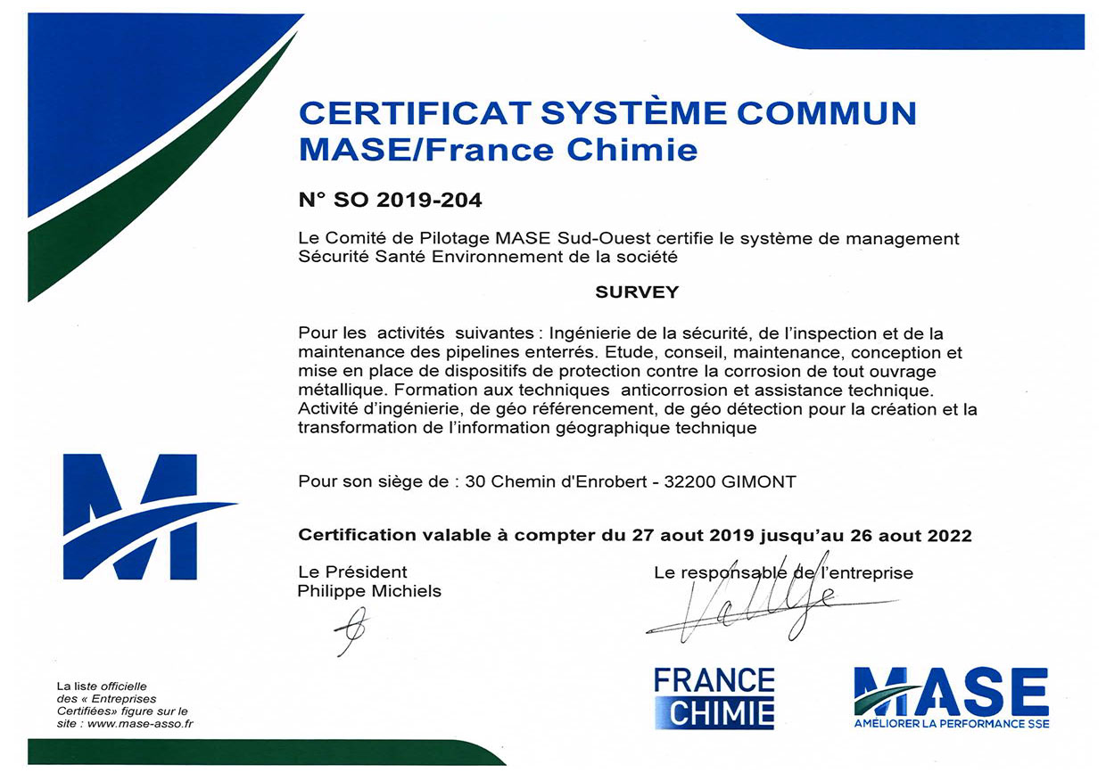 certification mase