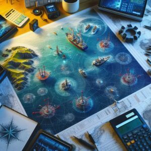 Cartogtaphie de fonds marins