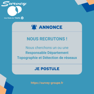 Responsable pour le Département Topographie et Géodétection (1)