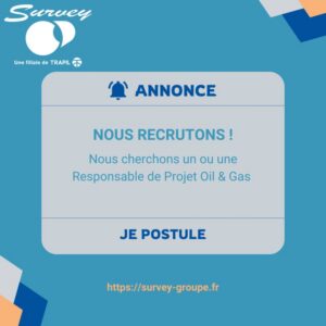 offre d'emploi responsable de projet survey